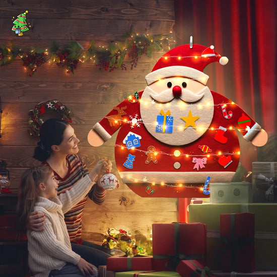 🔥2025 HOT SALE⭐Montessori DIY Christmas Tree (Free fairy lights)