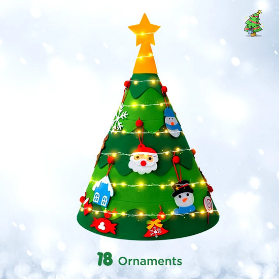 🔥2025 HOT SALE⭐Montessori DIY Christmas Tree (Free fairy lights)