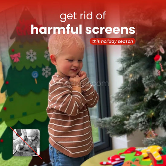 🔥2025 HOT SALE⭐Montessori DIY Christmas Tree (Free fairy lights)